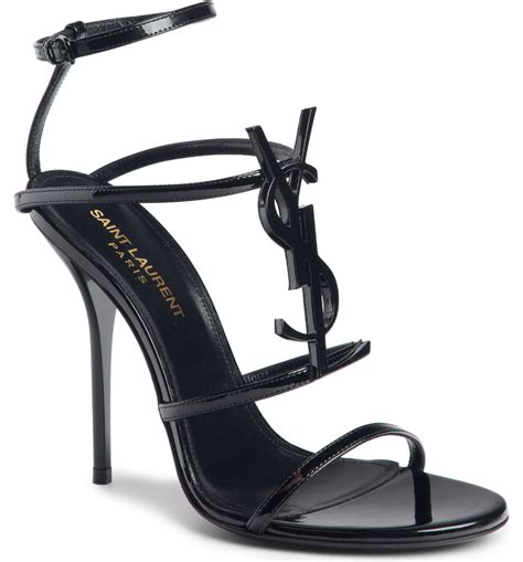 ysl strapp high heels|ysl cassandra heels.